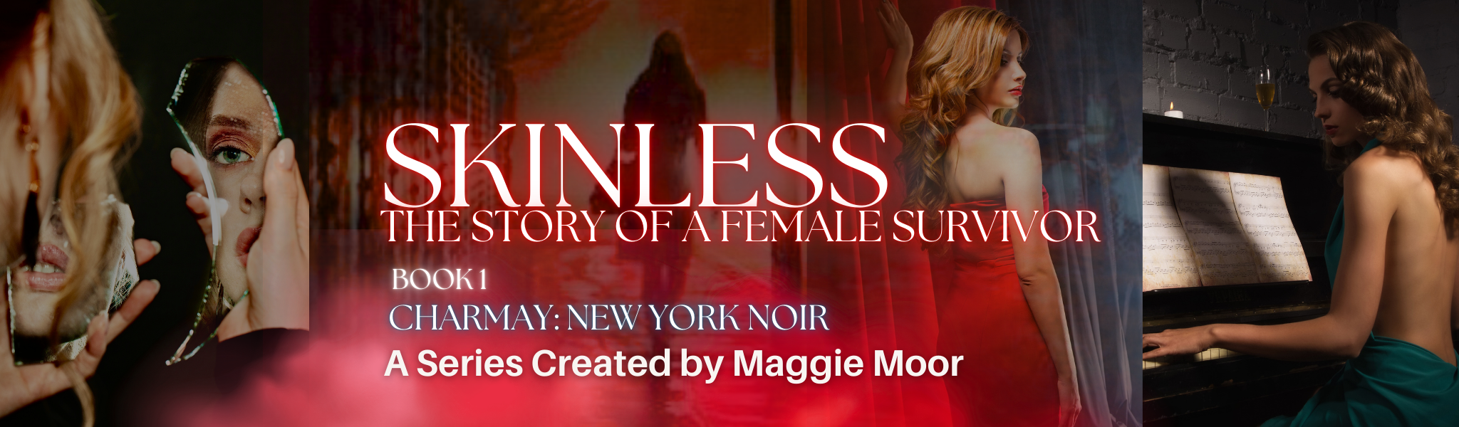 Skinless Psychological crime noir Maggie Moor