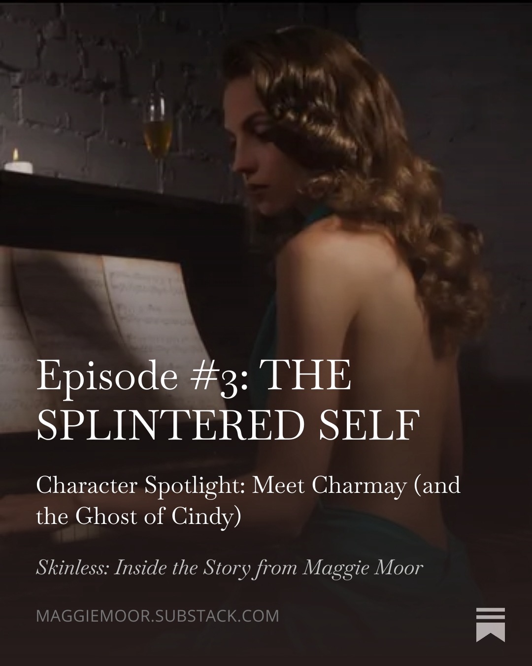 Maggie Moor SUBSTACK SKINLESS: Inside the Story Psychological Crime Noir NYC 1999