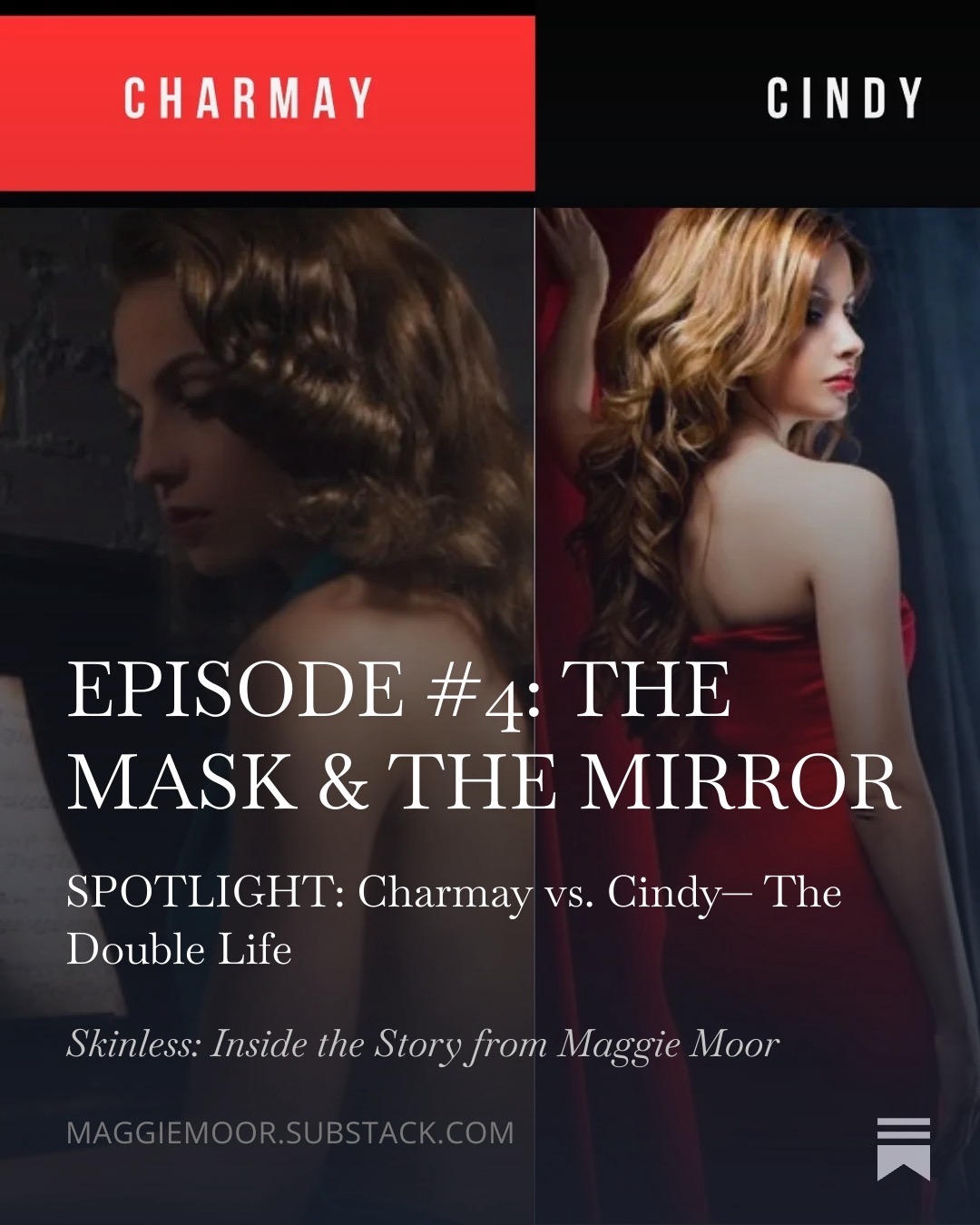 Maggie Moor Substack Skinless: Inside the Story Psychological Crime Noir 1999 NYC