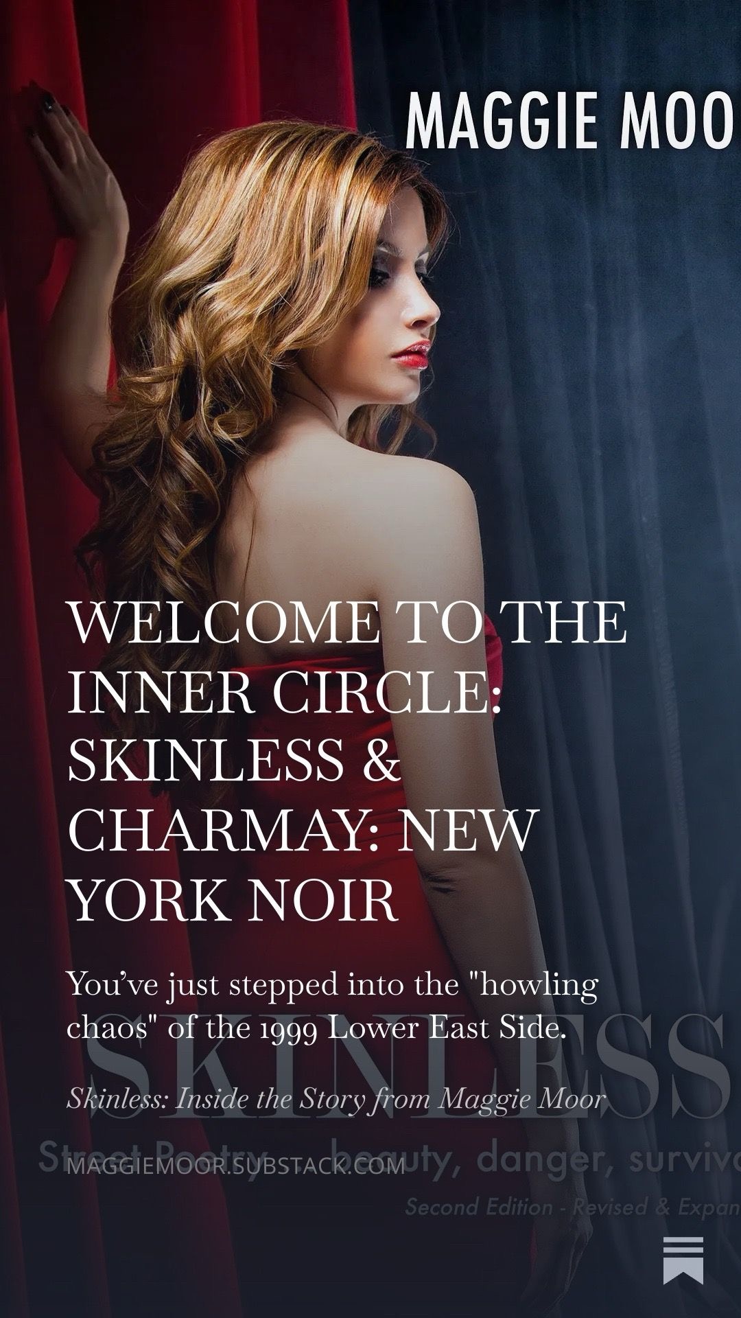 Skinless The Story of a Female Survivor- Psychological crime noir 1999-2001 NYC